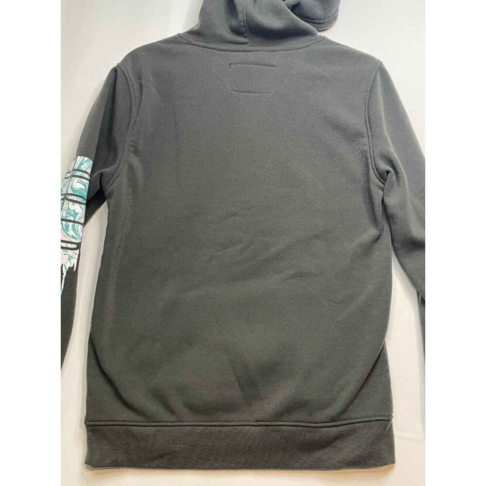 Brooklyn Clothing hoodie sweater mens small long sleeve Drip gray - Picture 8 of 10